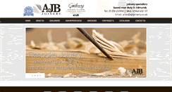 Desktop Screenshot of ajbjoinery.co.uk